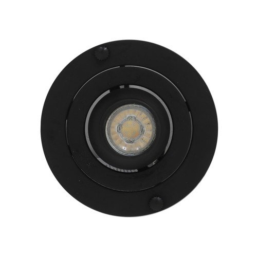 Spot de Plafond Ariel noir vintage