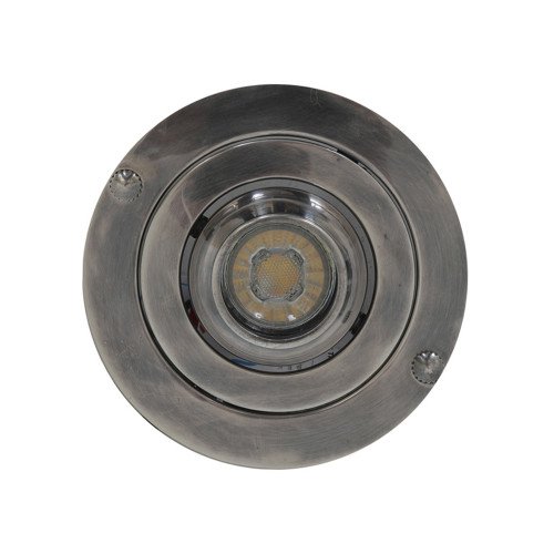 Spot de plafond Ariel argent vieilli 