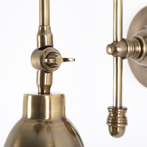 Applique murale Pasco bronze vintage | Nostalux.fr