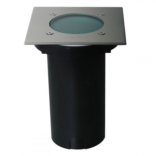 Spot de sol extérieur encastrable, 14,5 Ø, carré (7060) - KS Lighting 