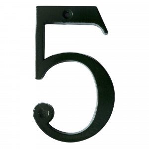 Numéro de maison 5 (5855) - l'éclairage extérieur KS - Numéros de maison Numéro de maison 5 (5855) - l'éclairage extérieur KS - Numéros de maison