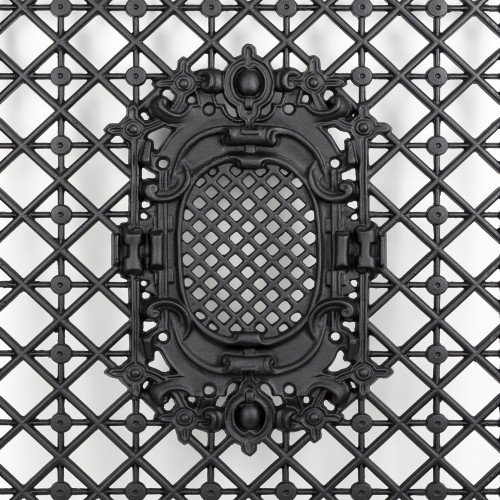  Grille de porte d'entrée R 467 H:100 x l:56 (5333) de KS Lighting - Grilles de porte