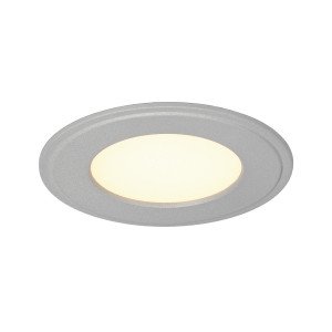 Spot encastrable Senser Rond gris argenté 1 LED 3000k 6w |  Nostalux.fr