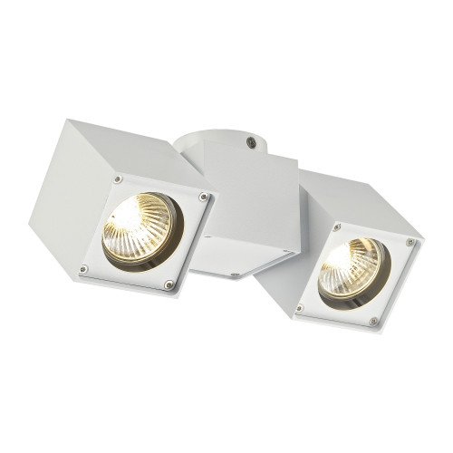 Plafonnier blanc Altra Dice (151531) 2 Spots 2 x GU10 de SLV | Nostalux.fr