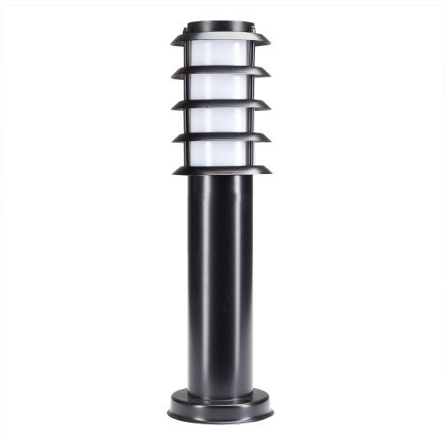 Lampe de jardin Soll 3 (7038d4) en acier inoxydable noir de KS Lighting