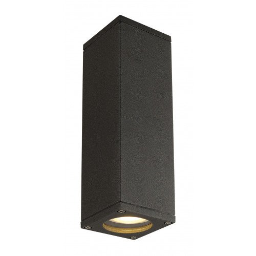 Spot Theo Up-& down Out (229535) Anthracite 2xGU10 | Nostalux.fr