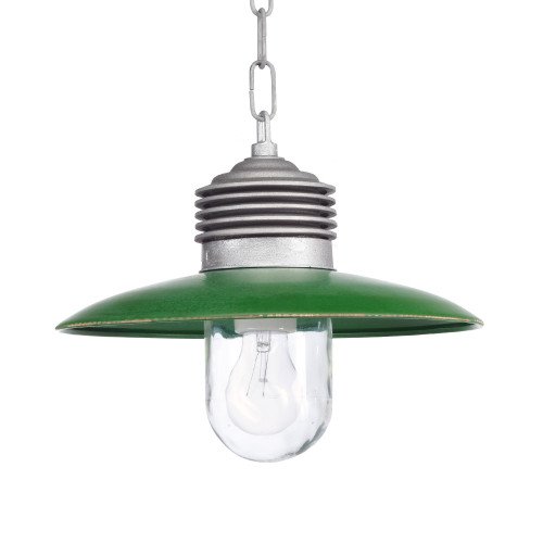 Suspension sur chaîne Ampère Alu/verte (1199GD) aluminium, cuivre