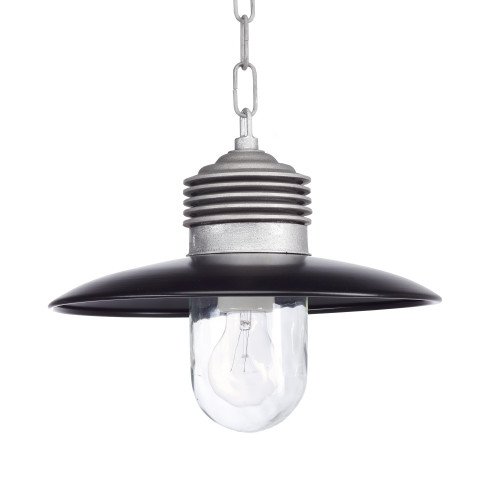 Suspension sur chaîne Ampère (1199 ZD) Alu./noir de KS Lighting