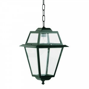 Lampe d'extérieur suspendue à chaîne K14 (1518) lanterne carrée