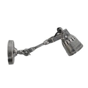 Applique murale Mulberry (50463) argent vieilli style industriel & vintage