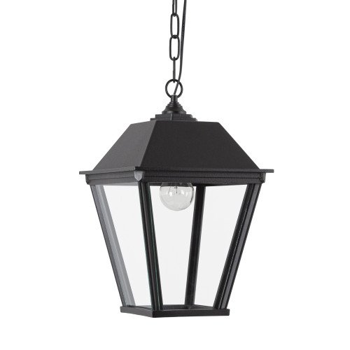 Lampe d'extérieur suspendue à chaîne Delft L lanterne carrée de KS Lichting, fabriquée aux Pays-Bas