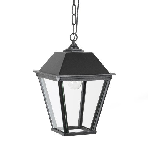 Lampe d'extérieur suspendue à chaîne Delft L lanterne carrée de KS Lichting, fabriquée aux Pays-Bas
