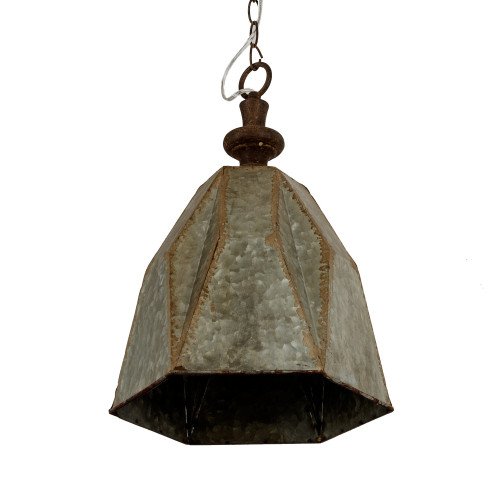 Lampe suspendue Tijuana zinc (6826)| Nostalux.fr