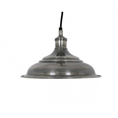 Petite suspension Ducasse (57563) argent vieilli, sélection industrial & vintage - Nostalux.fr