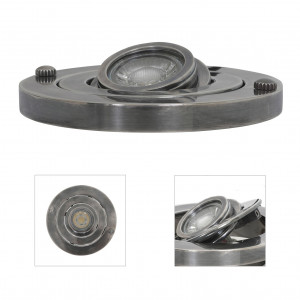 Spot de plafond Nemo (52177) argent vieilli | Nostalux.fr