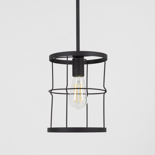 Suspension Benson métal noir (7441) | Nostalux.fr