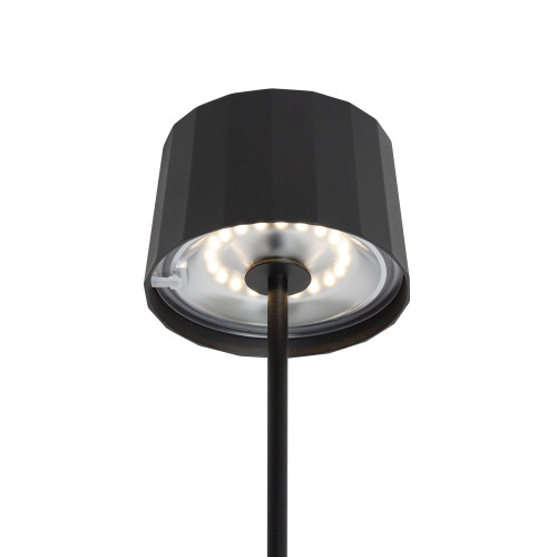 Lampe de table Lido Touch corten colorée avec USB