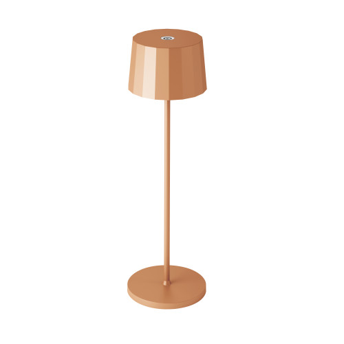 Lampe à poser Lido Touch Peach Orange avec USB Lampe à poser Lido Touch Peach Orange avec USB