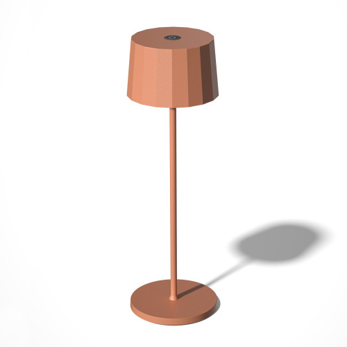Lampe à poser Lido Touch Peach Orange avec USB Lampe à poser Lido Touch Peach Orange avec USB