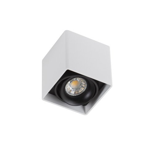 Spot en saillie Bjorn 1 (7681) blanc orientable | Nostalux.fr