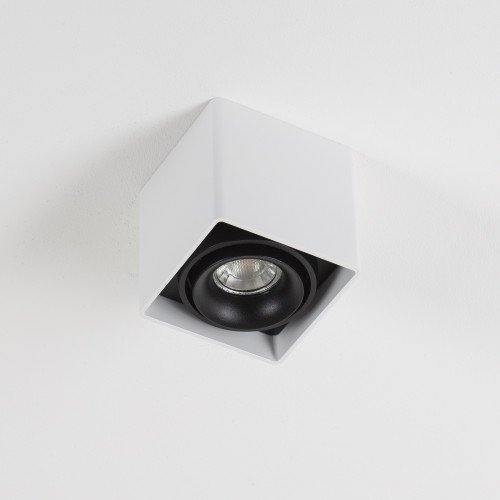 Spot en saillie Bjorn 1 (7681) blanc orientable | Nostalux.fr