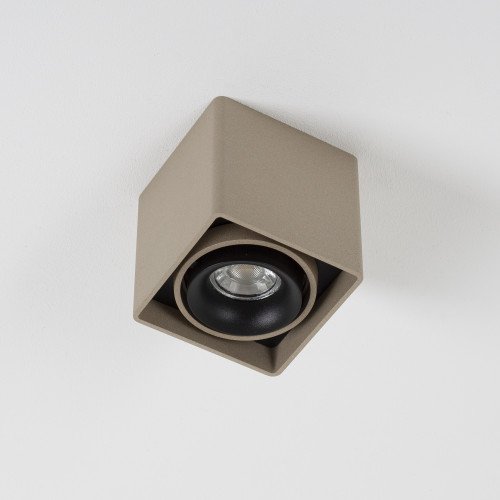 Spot en saillie Bjorn 1 (7723) champagne orientable | Nostalux.fr