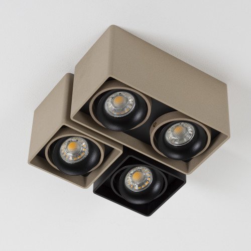 Spot en saillie Bjorn 1 (7723) champagne orientable | Nostalux.fr