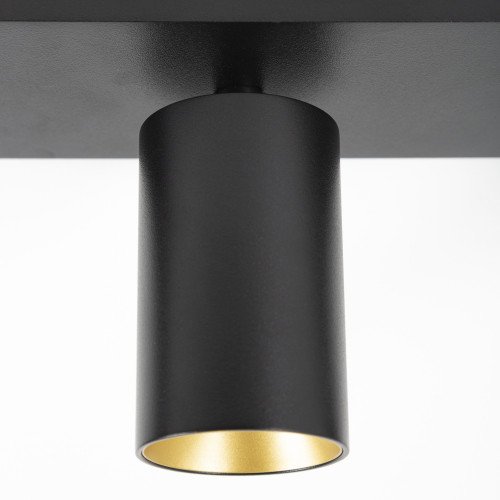 Spot blanc / or en saillie Mila 1 (7671) orientable| Nostalux.fr