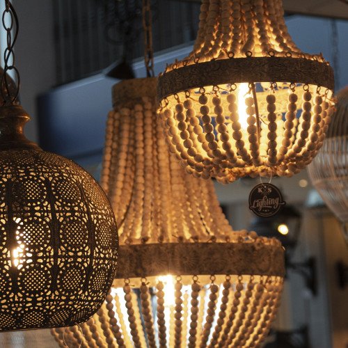 Suspension à perles (6675) Medium de Nostaluce |  Nostalux.fr