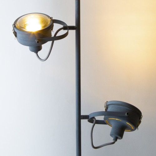 Lampadaire Satellite noir (6851) | Nostalux.fr