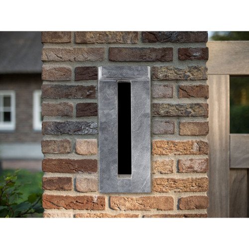 Boîte aux lettres encastrée en pierre dure