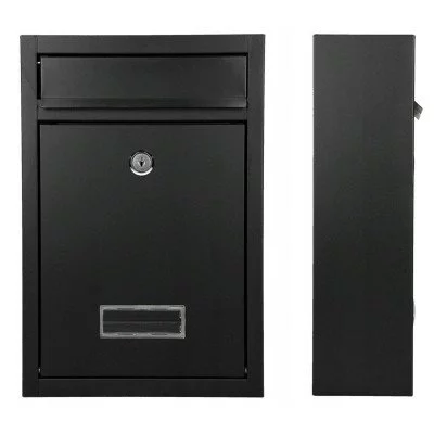 Ipetboom Boîte Aux Lettres En Aluminium Avec Serrure : 1 Pièce Petite Boîte à Propositions Boîte Aux Lettres Avec Serrure à Suspendre Plainte Boîte à Propositions Boîte De Plainte Boîtes De Cas