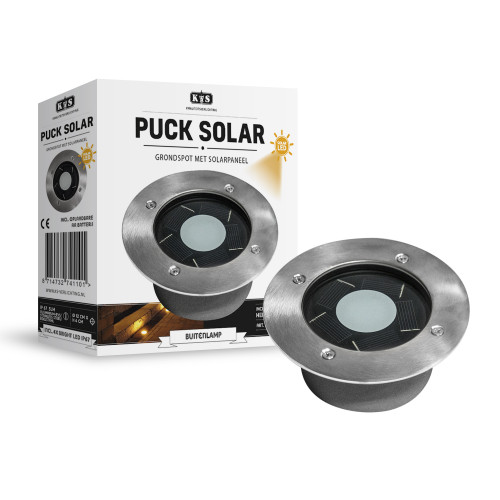 Lot de 6 spots Puck Solar (6x7411)