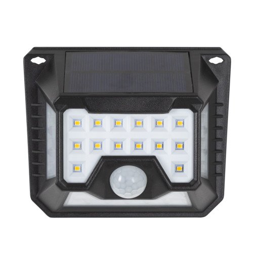 Set de 2 appliques murales d'extérieur Solys S (7764) LED Solaire avec capteur  | Nostalux.fr 