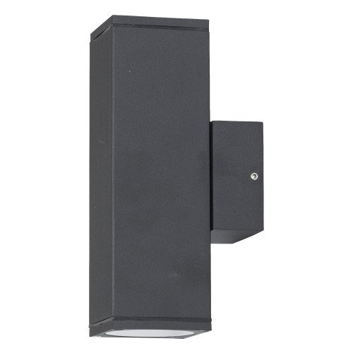 Applique extérieur Kevin double faisceau Noir, stylé avec une finition noire et fonctionnel, moderne , haute qualité de la marque KS Lighting