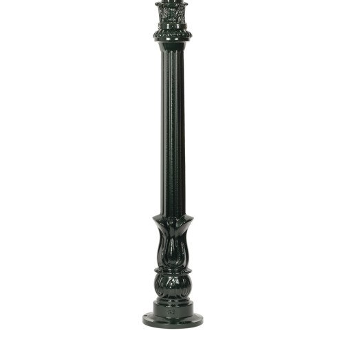 Lampadaire de jardin De Beemster (0606) avec lanterne ronde | Nostalux.fr 