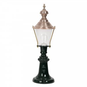 Lampe de jardin sur pied A 209 de KS Lighting avec lanterne ronde Lampe de jardin sur pied A 209 de KS Lighting avec lanterne ronde