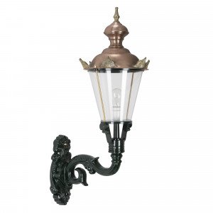 lampe d'extérieur Volendam éclairage extérieur avec couvercle en cuivre