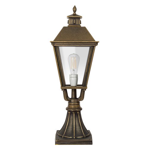 Lampe de jardin sur pied Rijswijk M en bronze