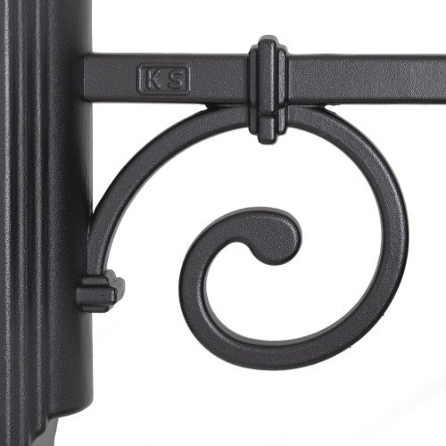 applique d'extérieur pendante élégante exclusive avec verre et culot downlight