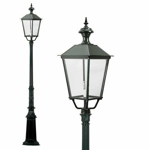 Lampadaire de jardin Munster (5936-1410) avec lanterne carrée de KS Lighting