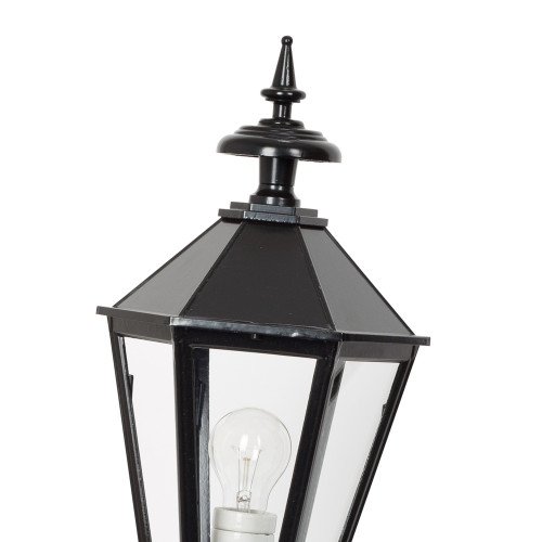 Lampe de jardin sur pied Cardiff avec lanterne hexagonale de KS Lighting