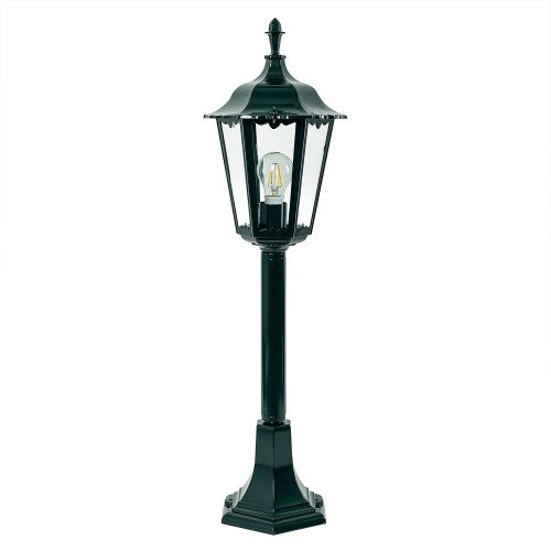 Lampe de jardin sur pied Ancona terras 2 de KS Lighting avec lanterne hexagonale
