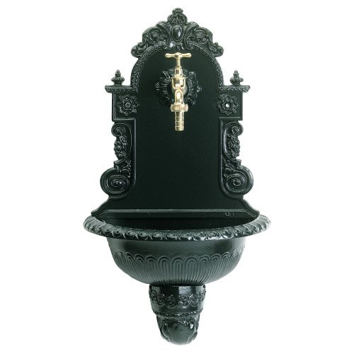 Fontaine murale 3 (5217) avec robinet en laiton de KS Lighting- ornements de jardin & autres