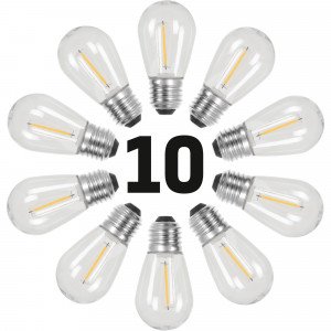 10 packs ampoules I-Led 12v tbv light string Party 