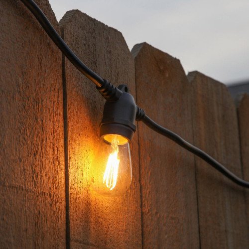 Guirlande lumineuse Patio 10 m (6861) verre transparent LED 12 culots | Nostalux.fr
