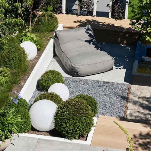 Boule lumineuse de jardin Ø 35 avec Smart WIFI LED  | Nostalux.fr