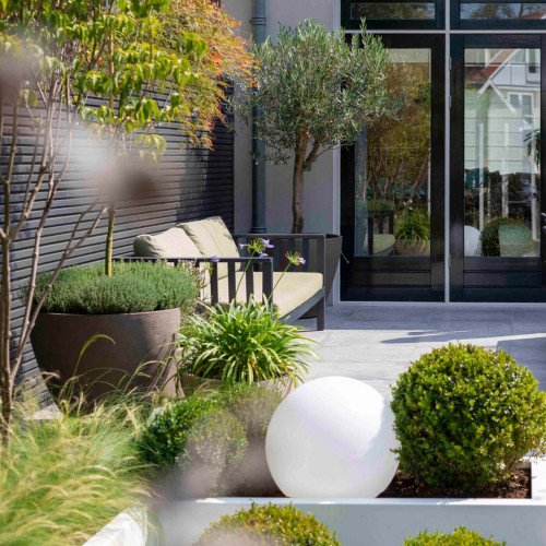 Boule de jardin lumineuse Ø 50 avec Smart WIFI LED | Nostalux.fr