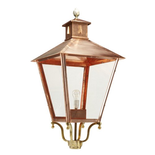Lanterne avec abat-jour carrée Holland XL (1449) de KS Lighting