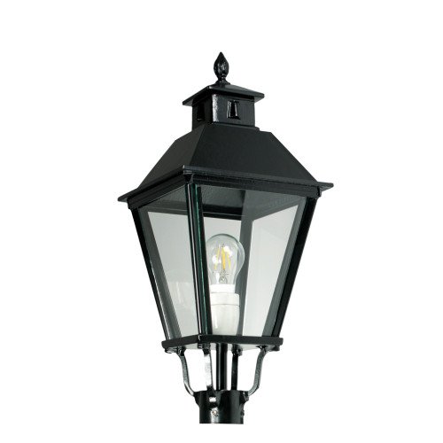 Lanterne carrée K9C en aluminium (1485) de KS Lighting - Abat-jour, poteaux et supports.